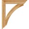 Ekena Millwork Thorton Traditional Rough Sawn Bracket, Western Red Cedar, 4"W x 28"D x 32"H BKT04X28X32THR01RWR - alternate 3